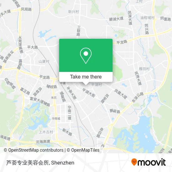 芦荟专业美容会所 map