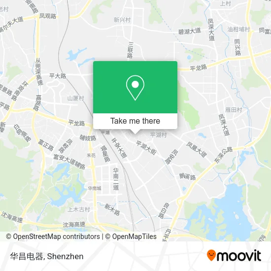 华昌电器 map