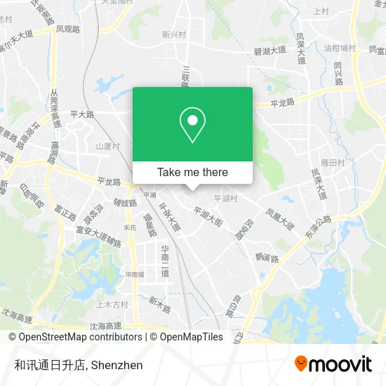 和讯通日升店 map
