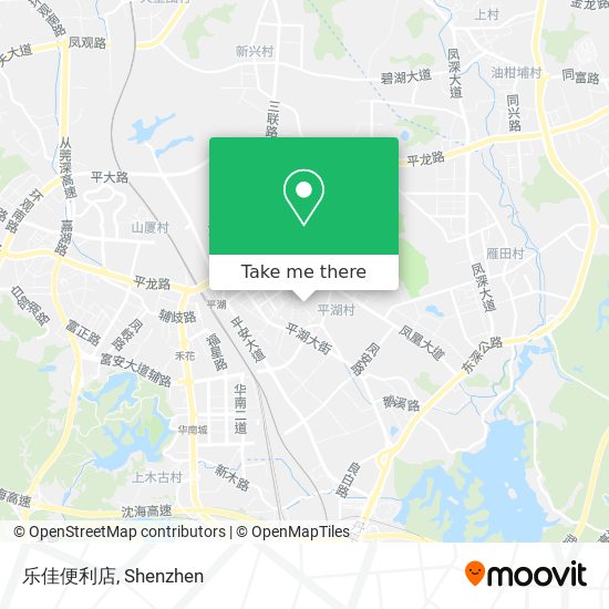 乐佳便利店 map