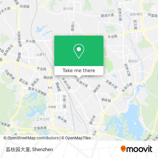 荔枝园大厦 map