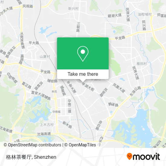 格林茶餐厅 map