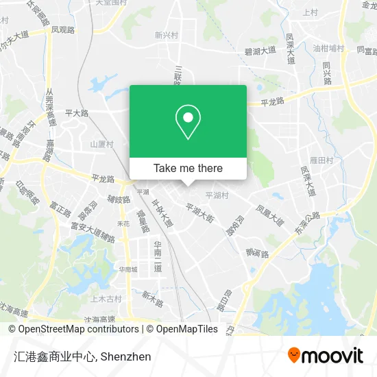 汇港鑫商业中心 map