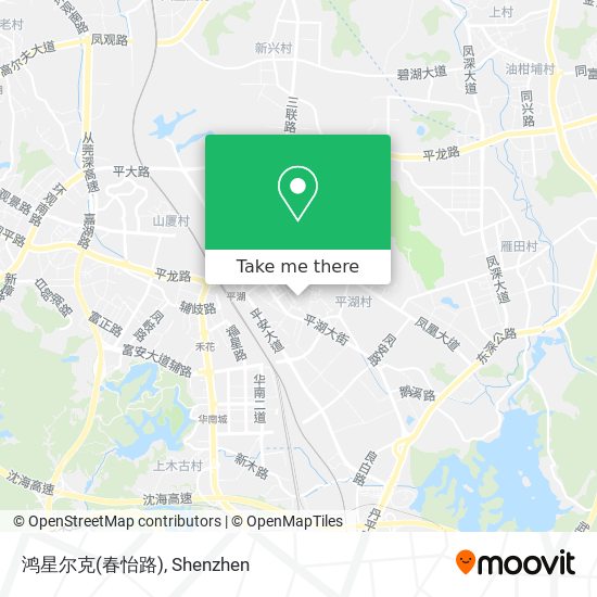 鸿星尔克(春怡路) map