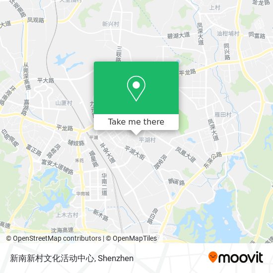 新南新村文化活动中心 map