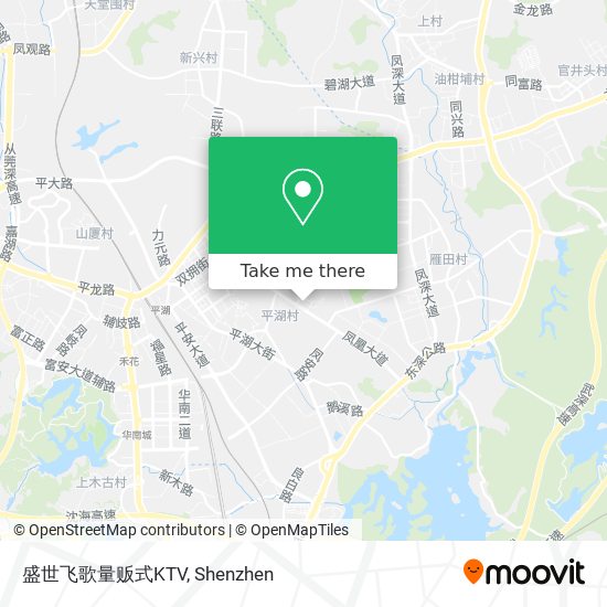 盛世飞歌量贩式KTV map