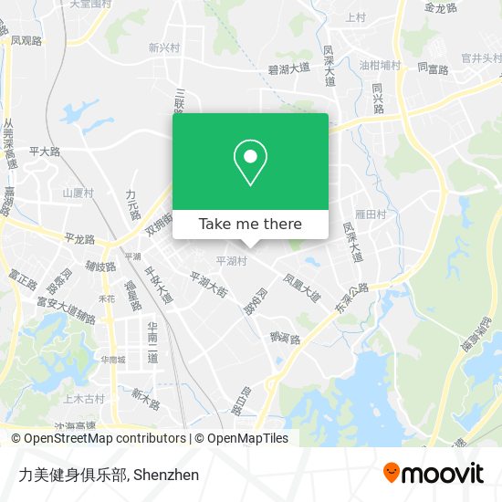 力美健身俱乐部 map