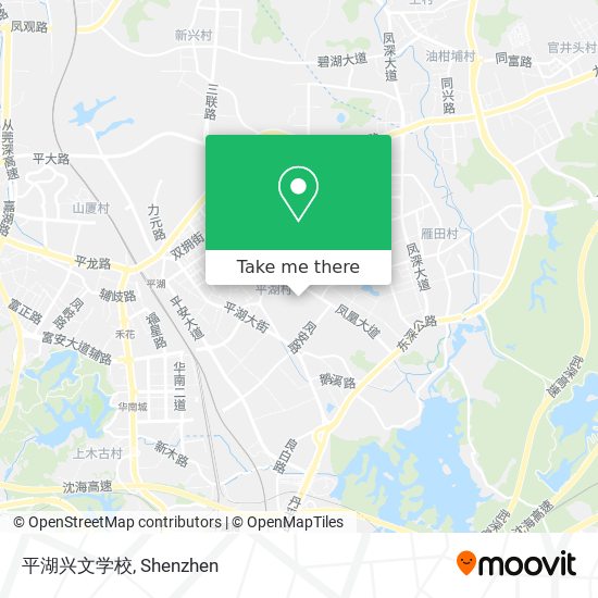 平湖兴文学校 map