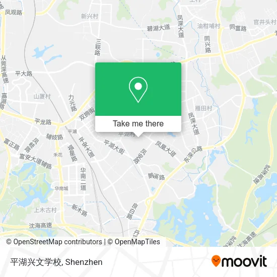 平湖兴文学校 map