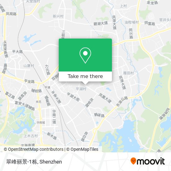 翠峰丽景-1栋 map