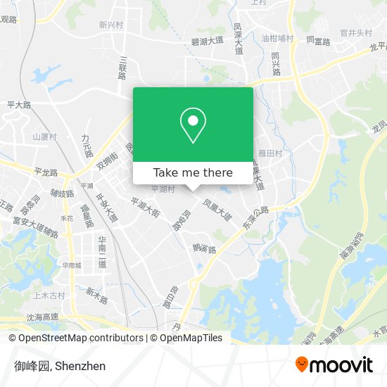 御峰园 map