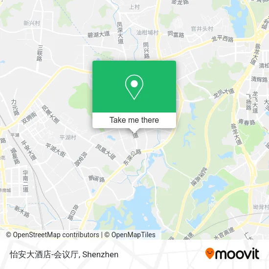 怡安大酒店-会议厅 map