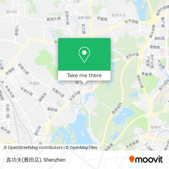 真功夫(雁田店) map