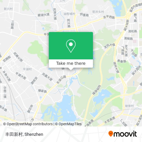 丰田新村 map
