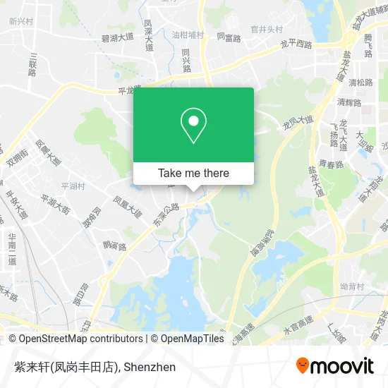 紫来轩(凤岗丰田店) map