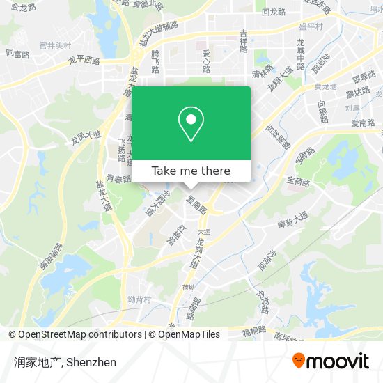 润家地产 map