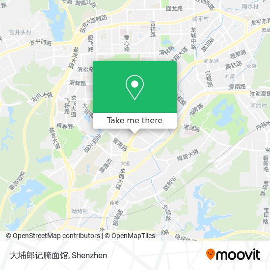 大埔郎记腌面馆 map