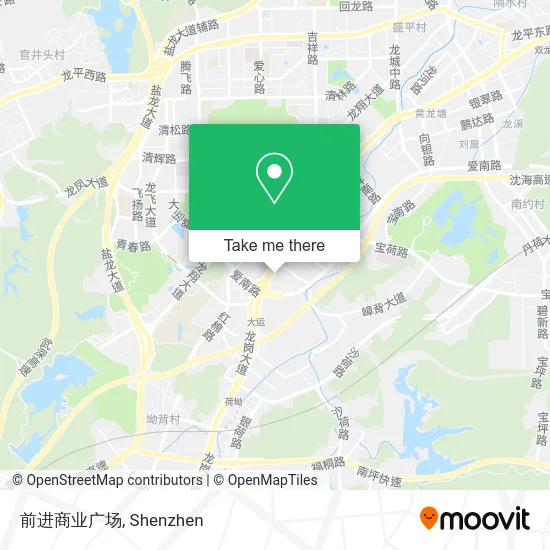 前进商业广场 map