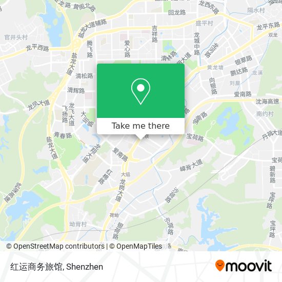 红运商务旅馆 map