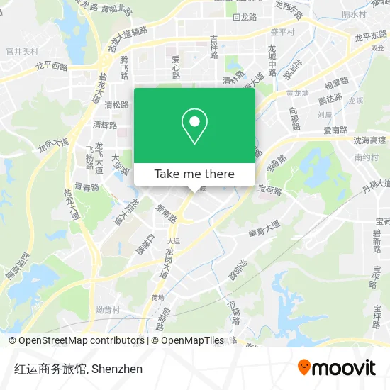 红运商务旅馆 map