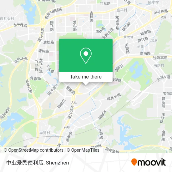 中业爱民便利店 map