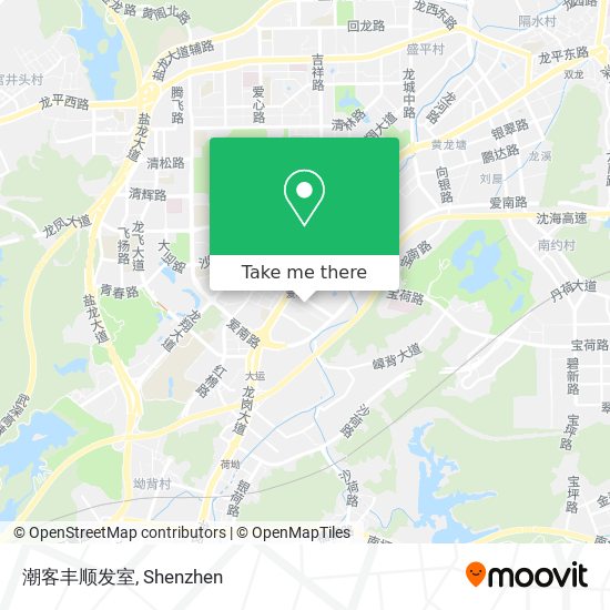 潮客丰顺发室 map