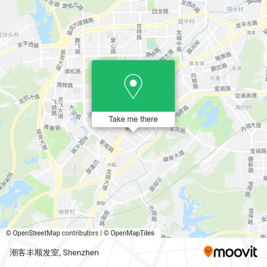 潮客丰顺发室 map