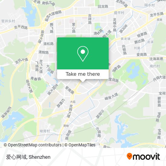 爱心网域 map