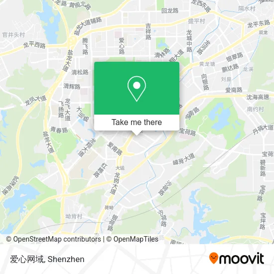 爱心网域 map