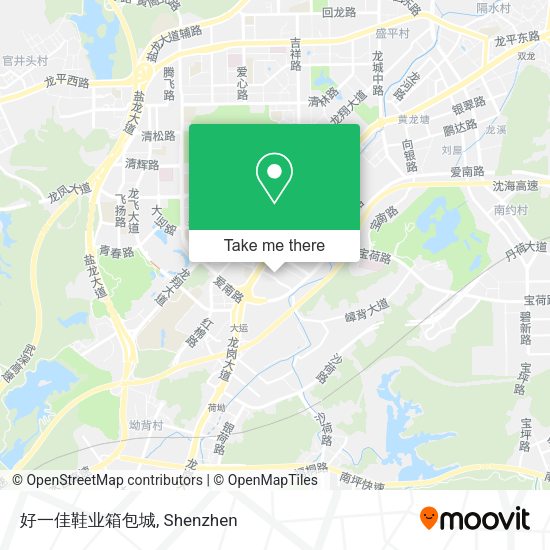 好一佳鞋业箱包城 map