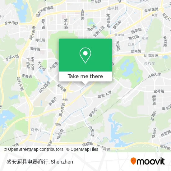 盛安厨具电器商行 map