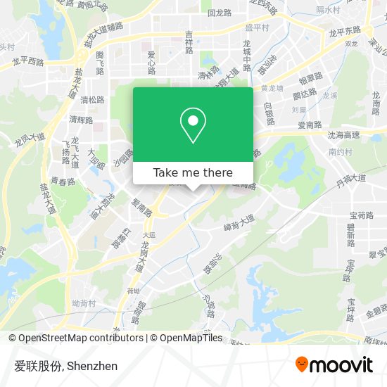 爱联股份 map