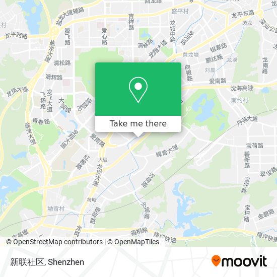 新联社区 map