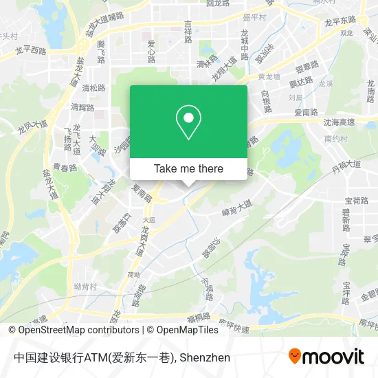 中国建设银行ATM(爱新东一巷) map