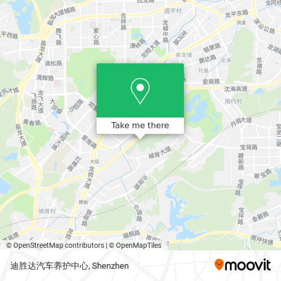 迪胜达汽车养护中心 map