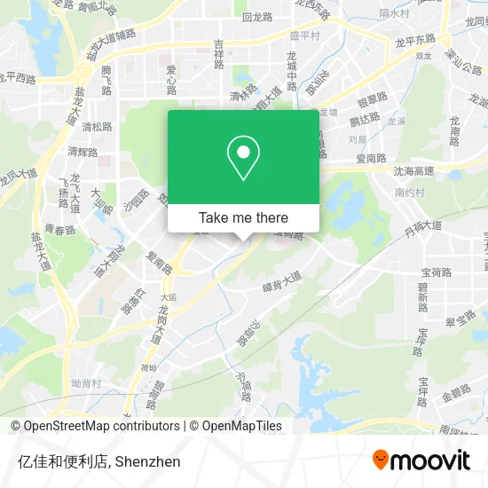 亿佳和便利店 map