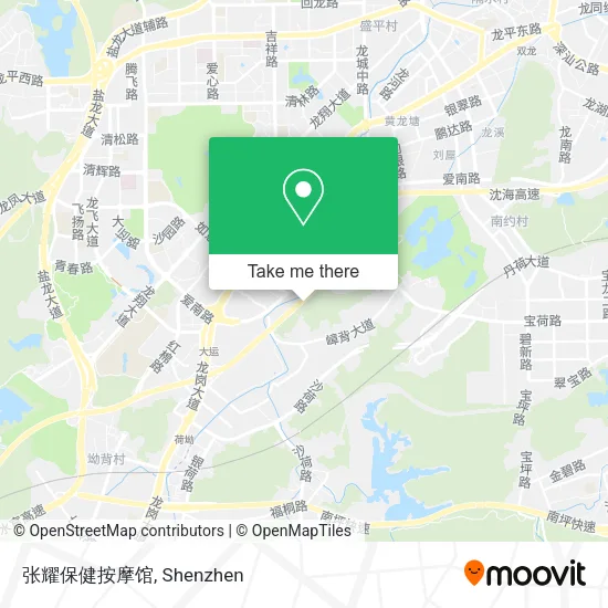 张耀保健按摩馆 map