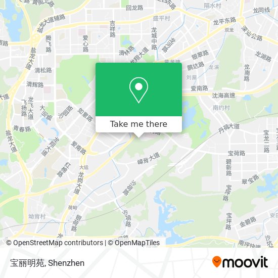 宝丽明苑 map