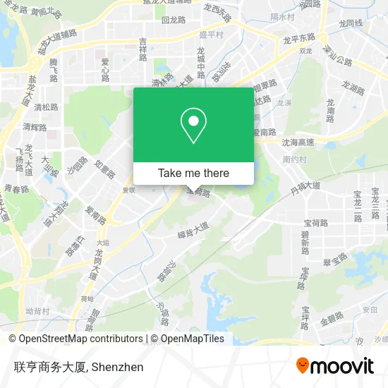 联亨商务大厦 map