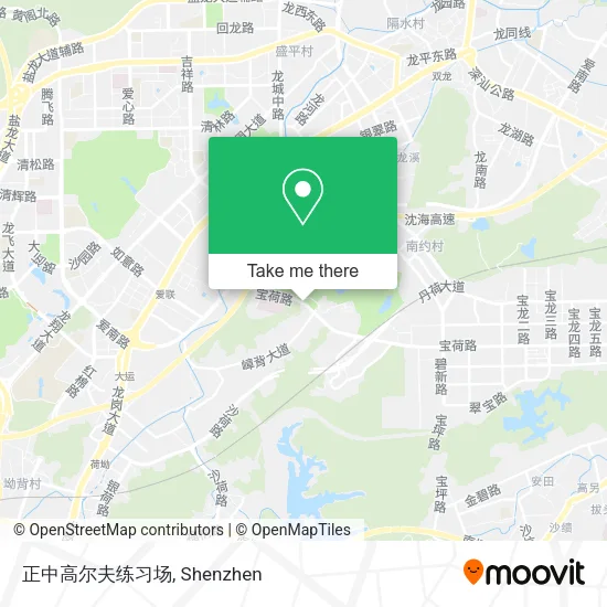 正中高尔夫练习场 map