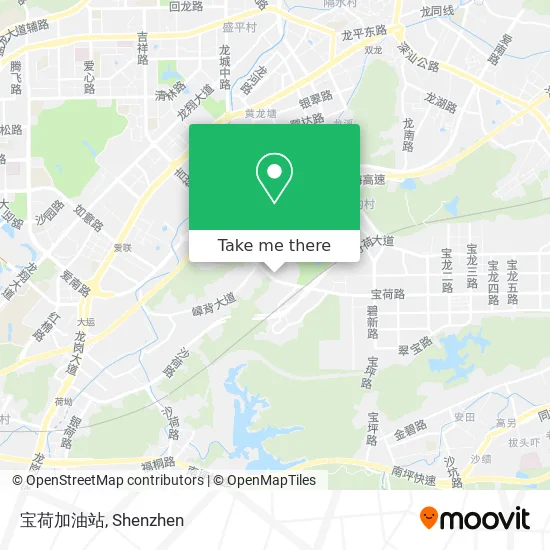 宝荷加油站 map