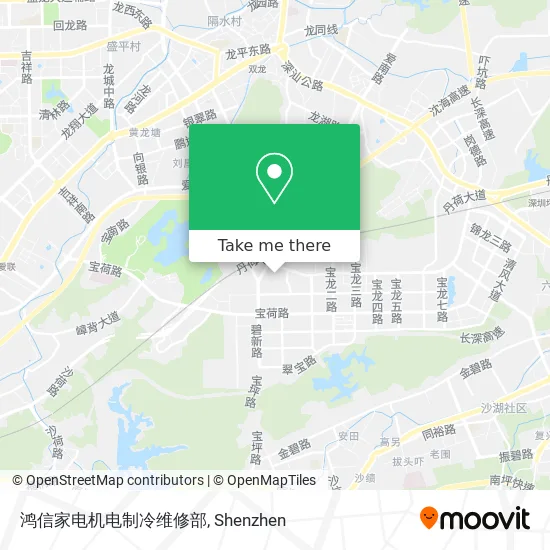 鸿信家电机电制冷维修部 map