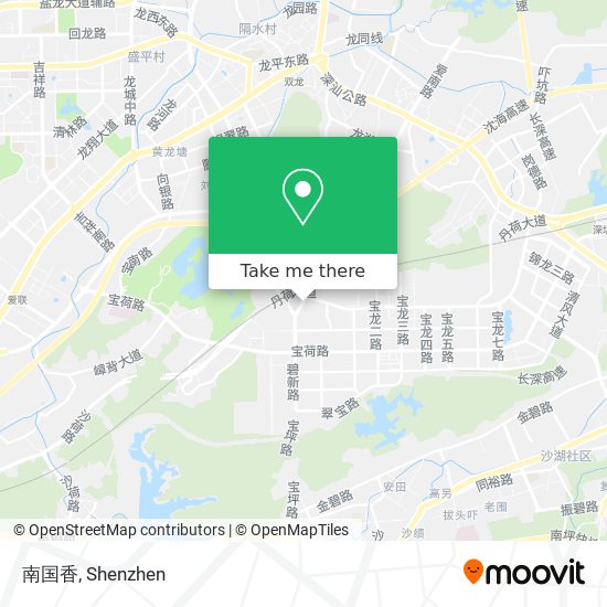 南国香 map