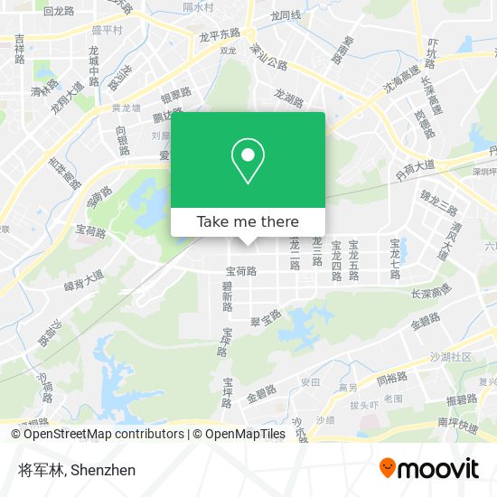 将军林 map