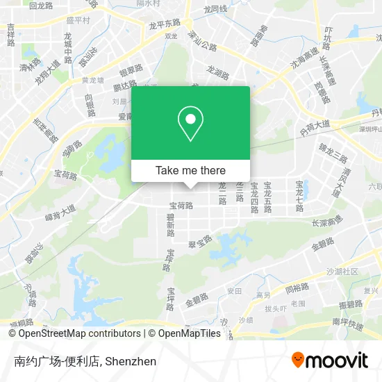 南约广场-便利店 map