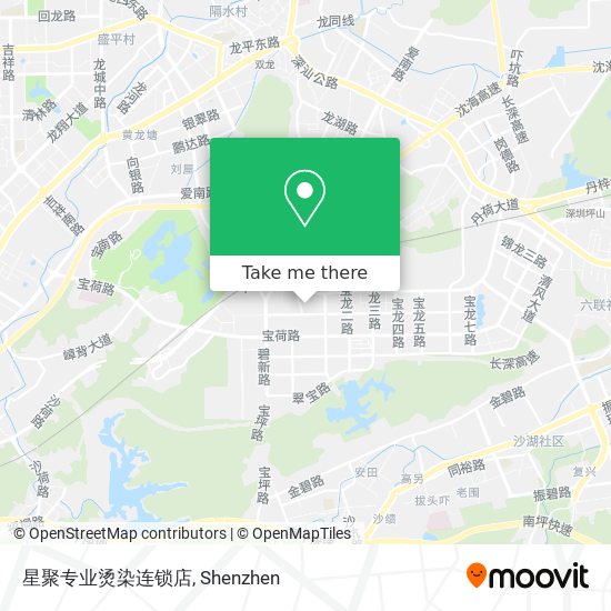 星聚专业烫染连锁店 map