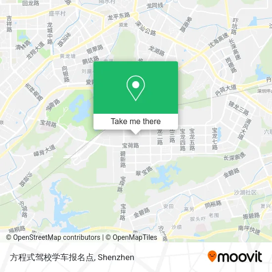 方程式驾校学车报名点 map