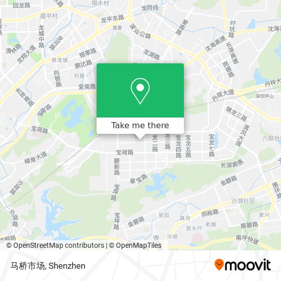 马桥市场 map