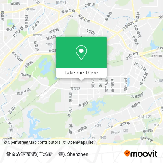 紫金农家菜馆(广场新一巷) map
