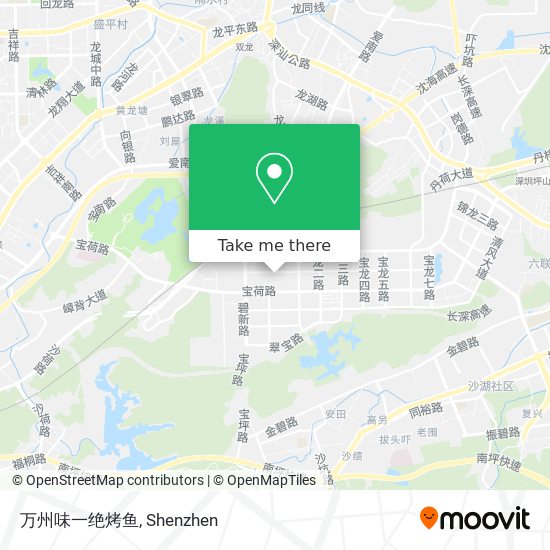 万州味一绝烤鱼 map
